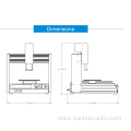 industrial robot 3 axes liquid dispensing glue machine glue dispensing robot polyurethane dispensing machine TH-2004D-KJ